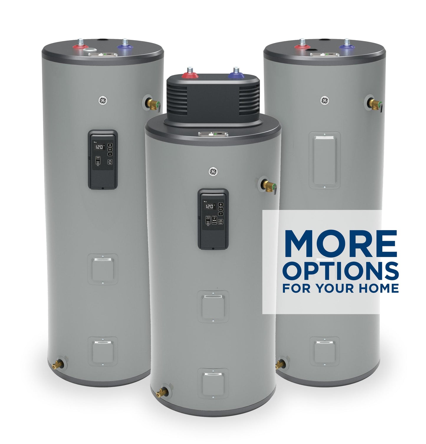 GE50T12BLM GE® Smart 50 Gallon Tall Electric Water Heater