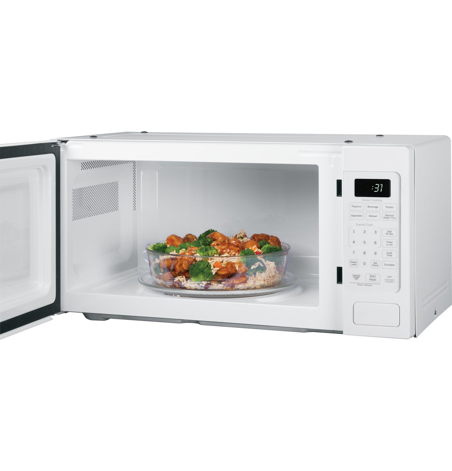PCHK11S1WWW GE Profile™ 1.1 Cu. Ft. Countertop Microwave Oven