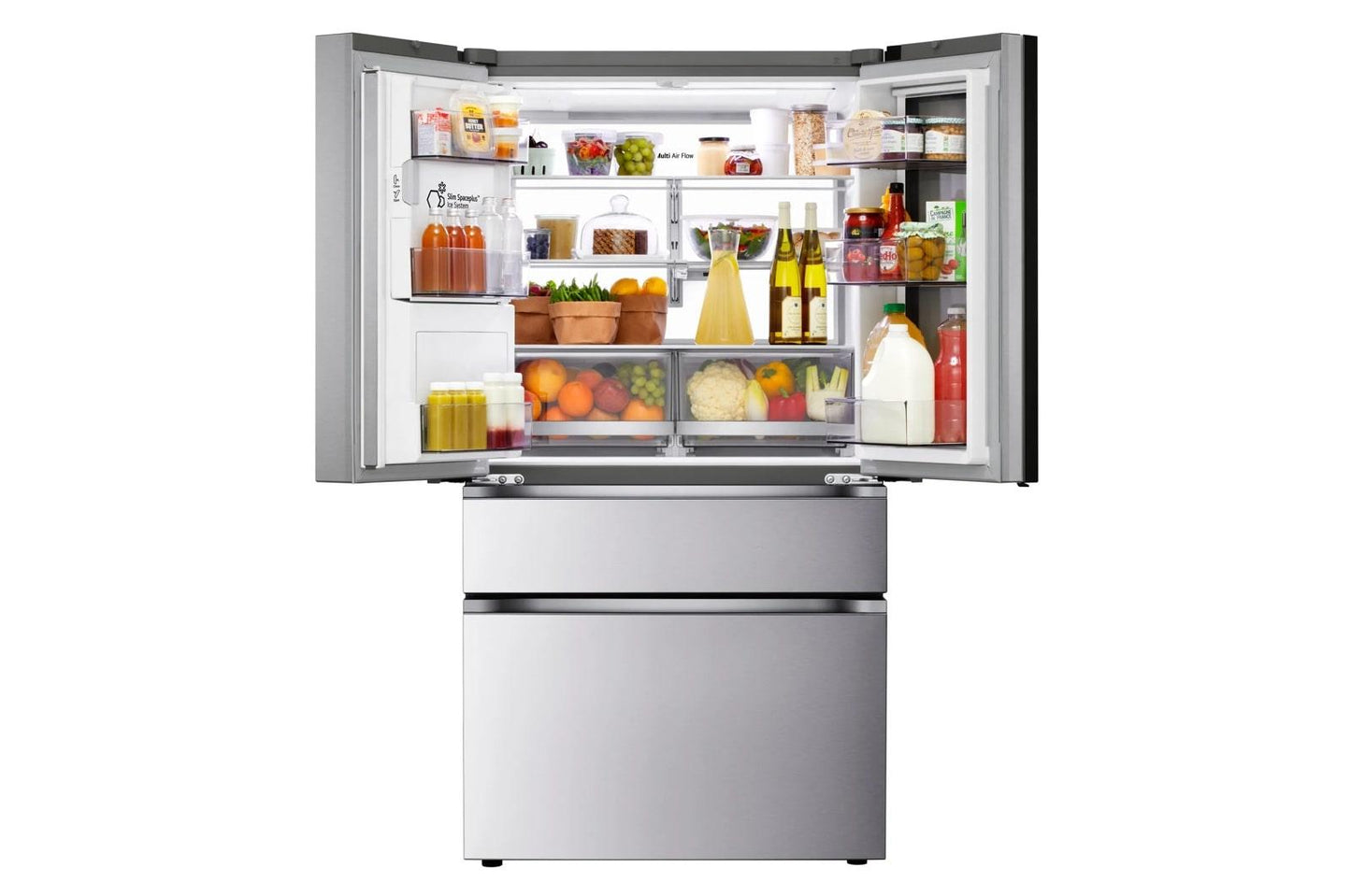 Lg LF29S9775S 29 cu. ft. Standard-Depth MAX™ 4-Door French Door Refrigerator with Mirror InstaView® MyColor™ and Mini Craft Ice™