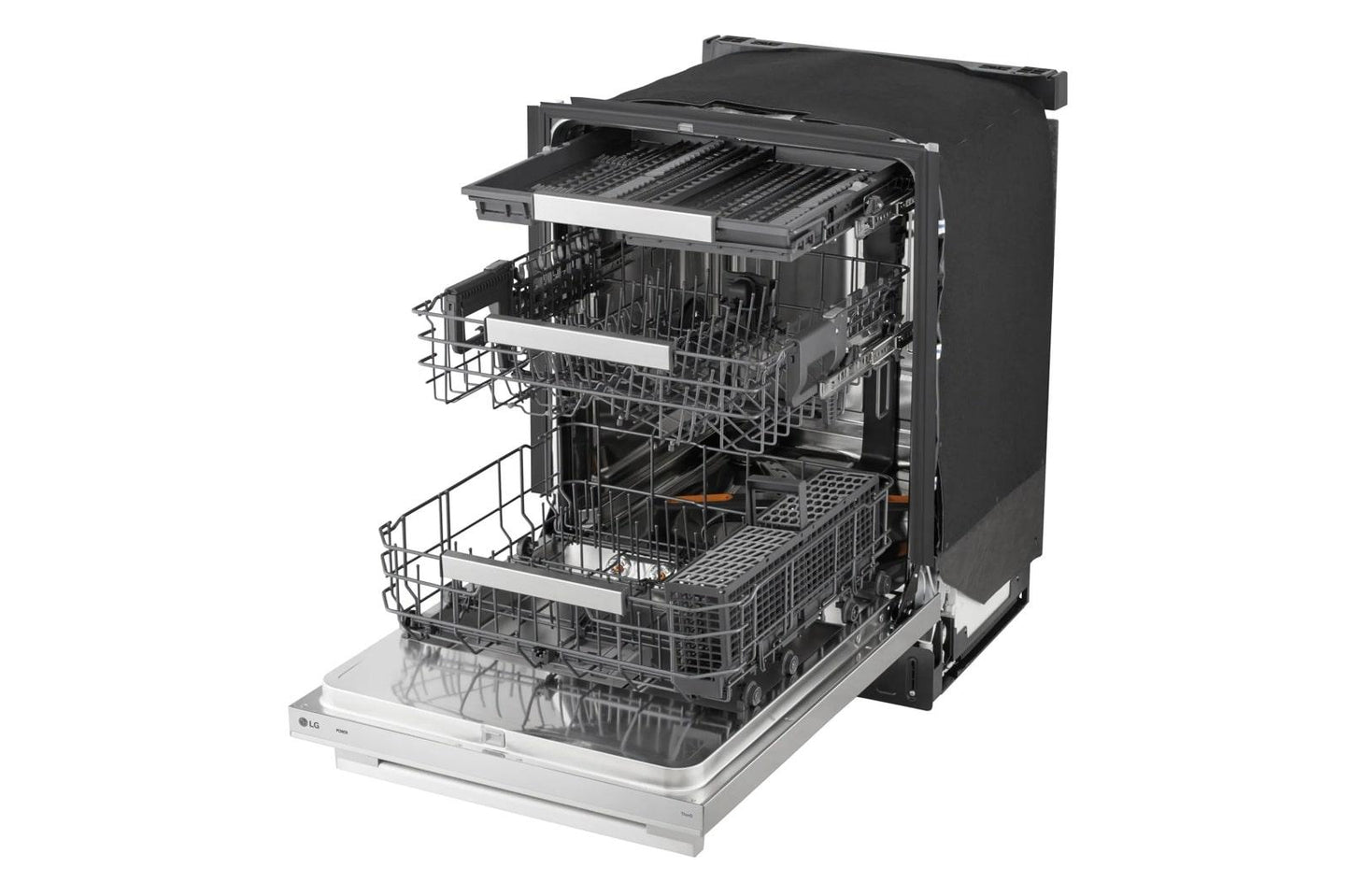 Lg LDNTH862S Smart Hidden Top Control Dishwasher with 1-Hour Wash & Dry, QuadWash® Pro, TrueSteam® and Dynamic Heat Dry™ w/AutoVent Dry™