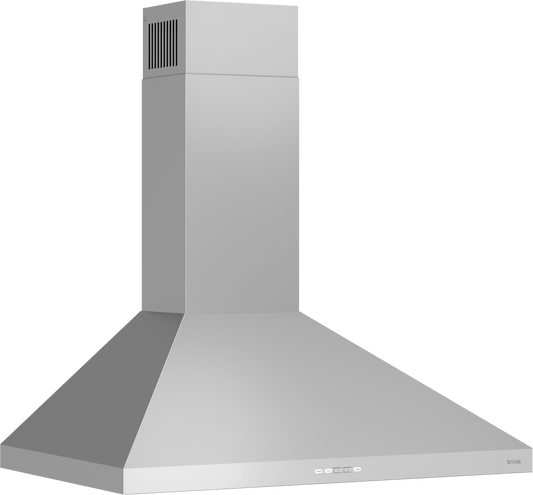 Zephyr BVEE30CS Brisas Traditional Pyramid Wall, 30" SS, ACT, LED