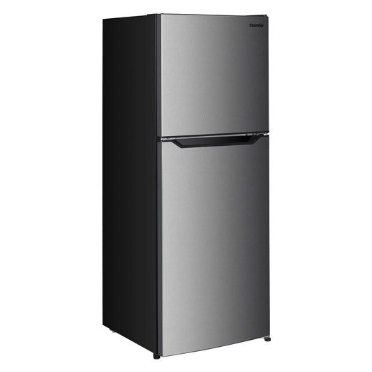 DFF070B2BSLDB6 Danby 7.0 cu. ft. Frost Free Top Mount Freezer in Stainless Steel Look