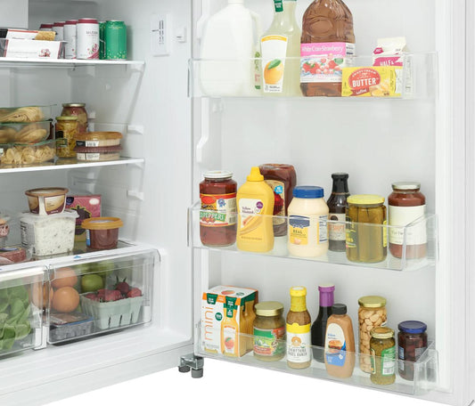 Frigidaire FRTE2223AW 22 Cu Ft Garage Ready Top Freezer Refrigerator