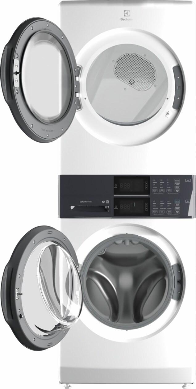 Electrolux ELTG7300AW Laundry Tower Single Unit Front Load 4.4 Cu. Ft. Washer & 8 Cu. Ft. Gas Dryer