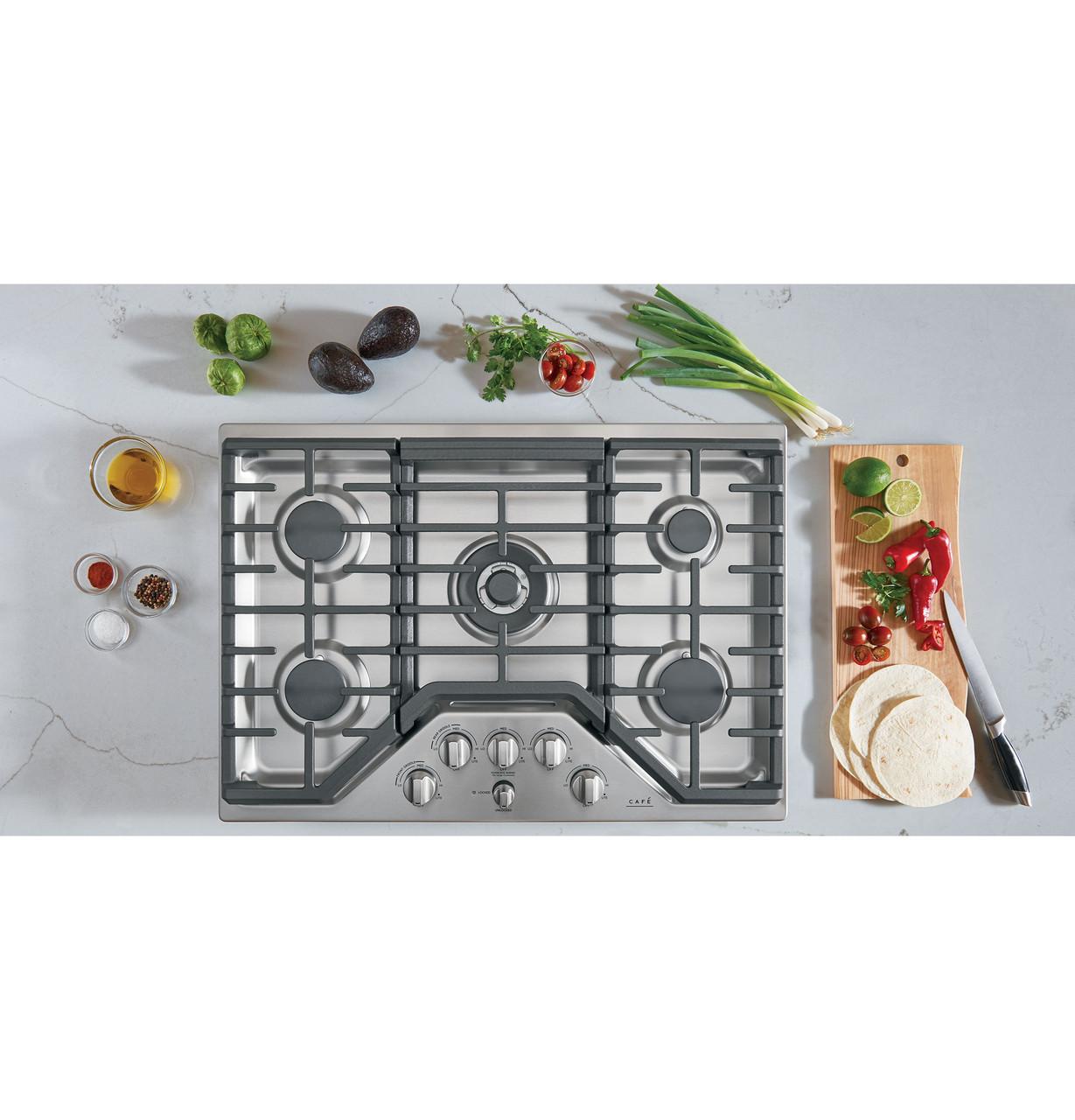 Cafe CGP95302MS1 CAF(EBACK)™ 30" Gas Cooktop