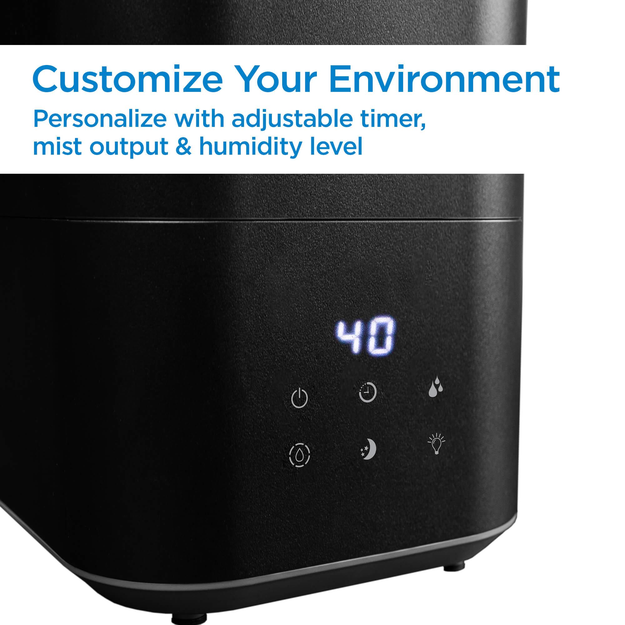DBHR13211BDD1 Danby 5L Ultrasonic Top Fill Humidifier in Black