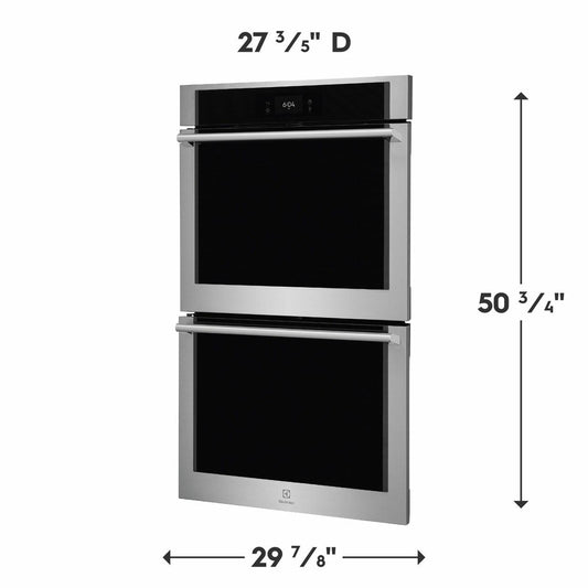 Electrolux ECWD3012AS 30" Electric Double Wall Oven with Air Sous Vide