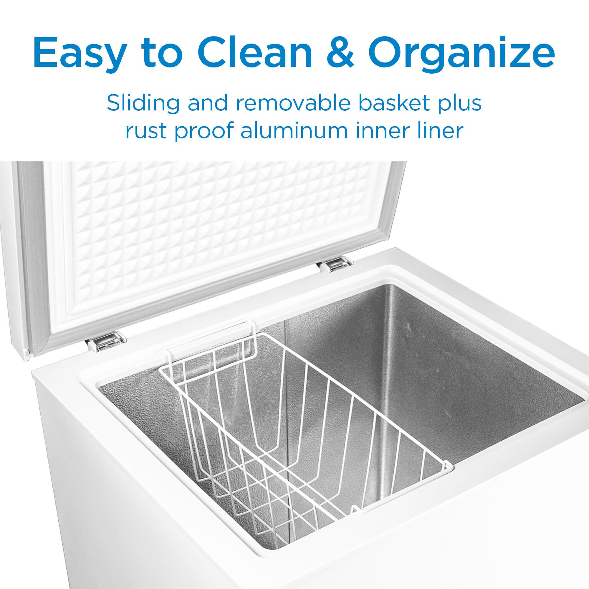 DCF035A6WM Danby 3.5 cu. ft. Square Model Chest Freezer in White