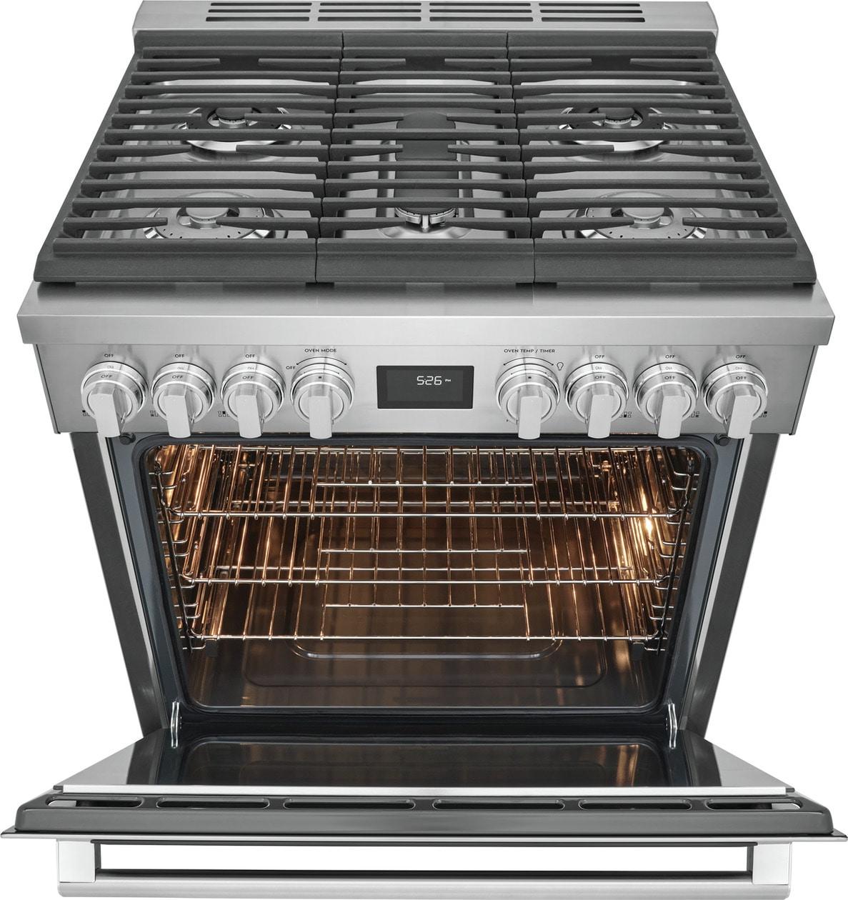 Electrolux ECFD3068AS 30" Dual-Fuel Freestanding Range