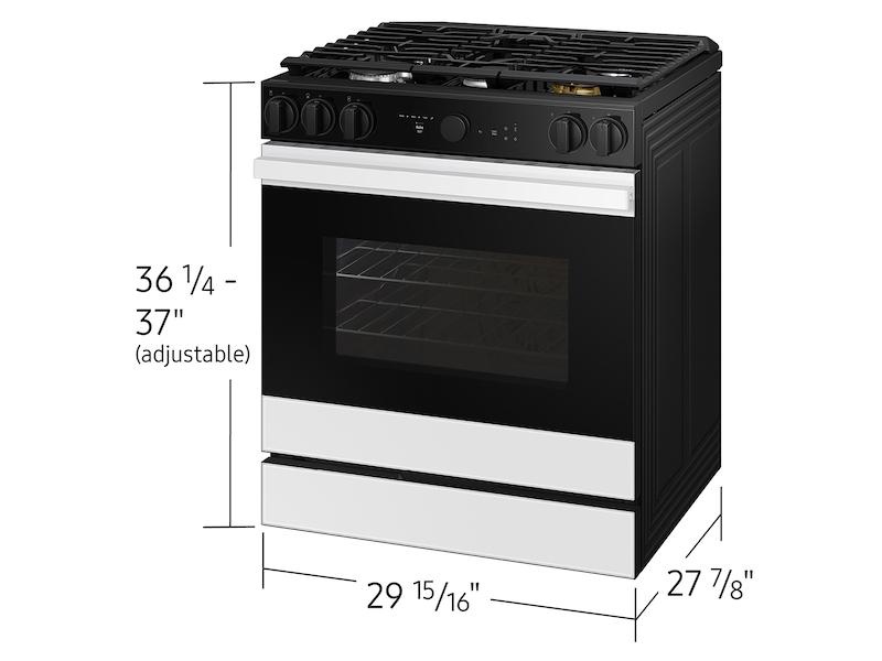 Samsung NSG6DB870012 Bespoke Slide-in Gas Range