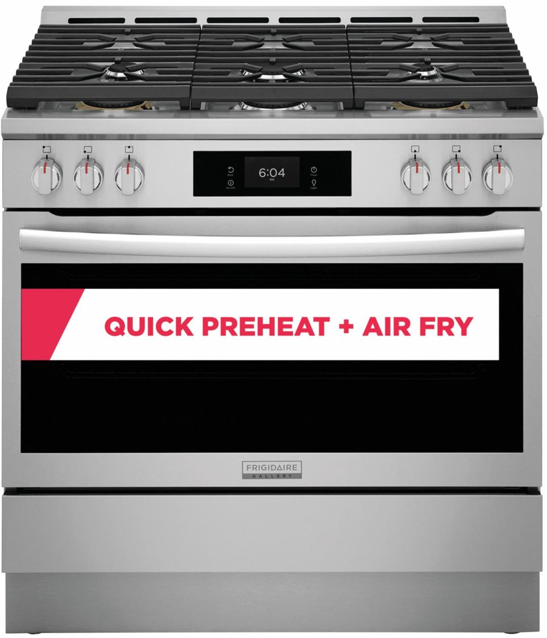 Frigidaire GCFD3661AF 36" Dual-Fuel Range with Air Fry