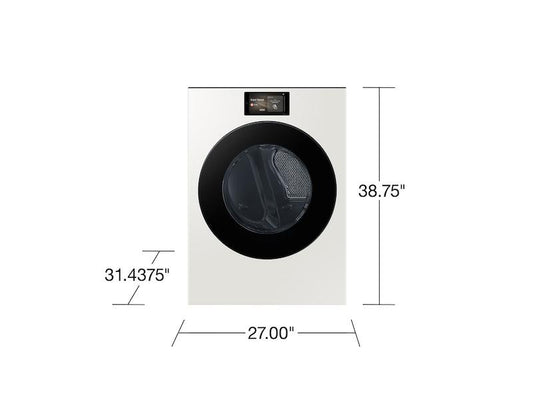 Samsung DV90F53AEY Bespoke AI Front Load Electric Dryer