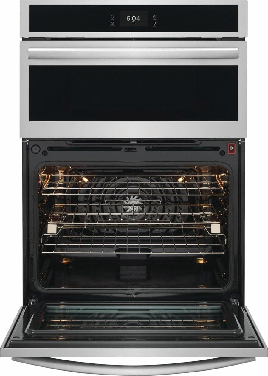 Frigidaire GCWM3070AF 30" Electric Wall Oven and Microwave Combination with Stone-Baked Pizza