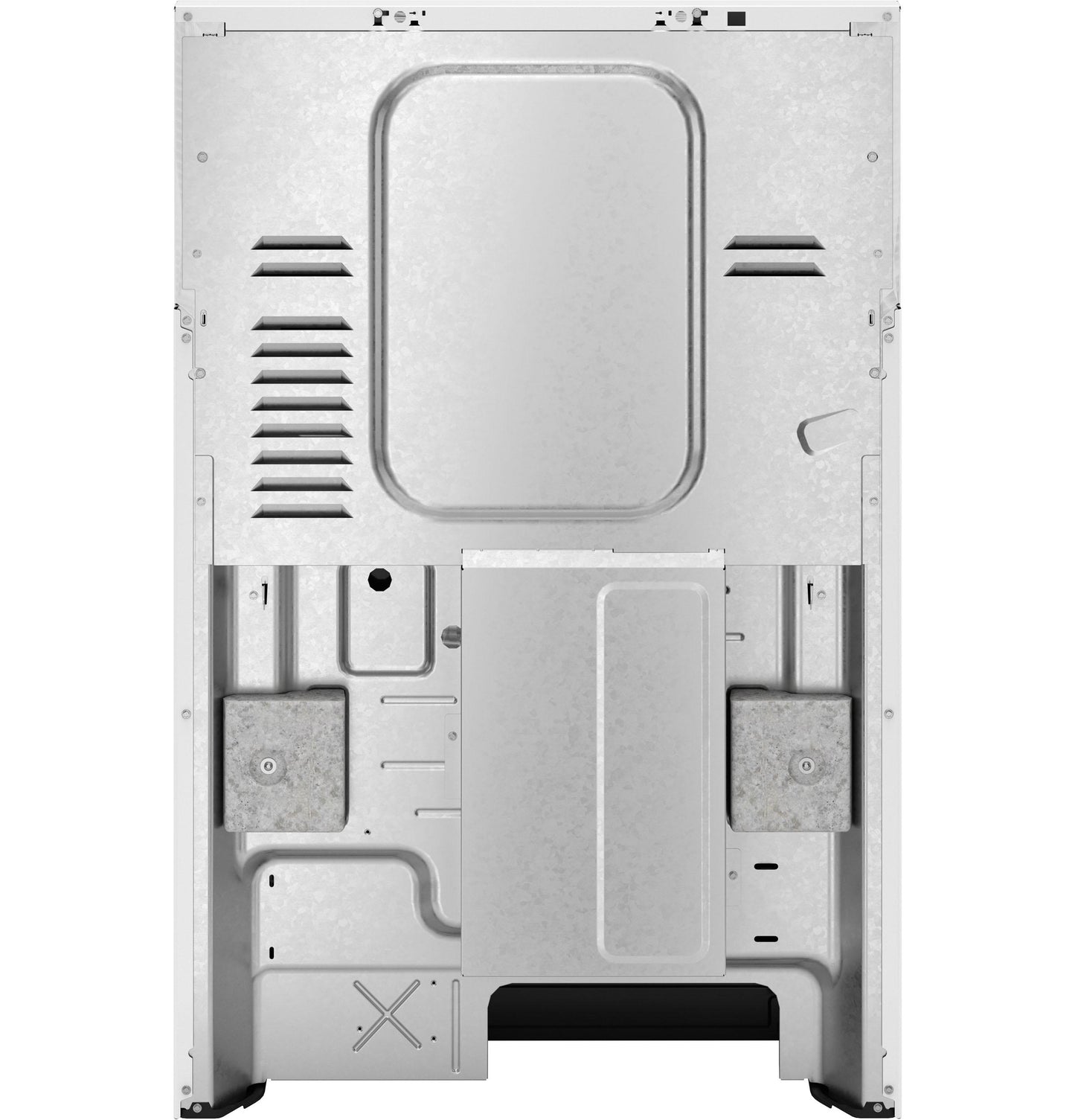 GRF600AVWW GE® ENERGY STAR® 30" Free-Standing Electric Convection Range with No Preheat Air Fry and EasyWash™ Oven Tray