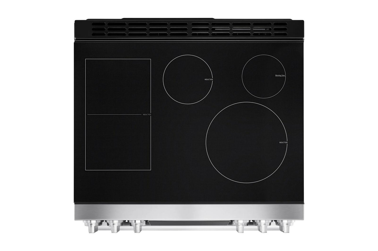 LTIS7338XE LG STUDIO 7.3 cu. ft. Double Oven Induction Slide-in Range with Probake® Convection and Air Fry
