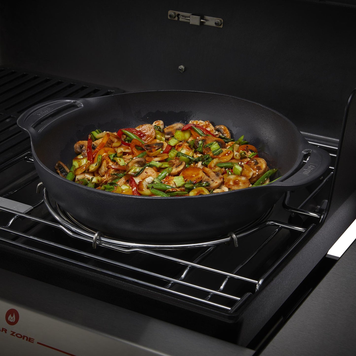 7606 WEBER CRAFTED Wok & Steamer