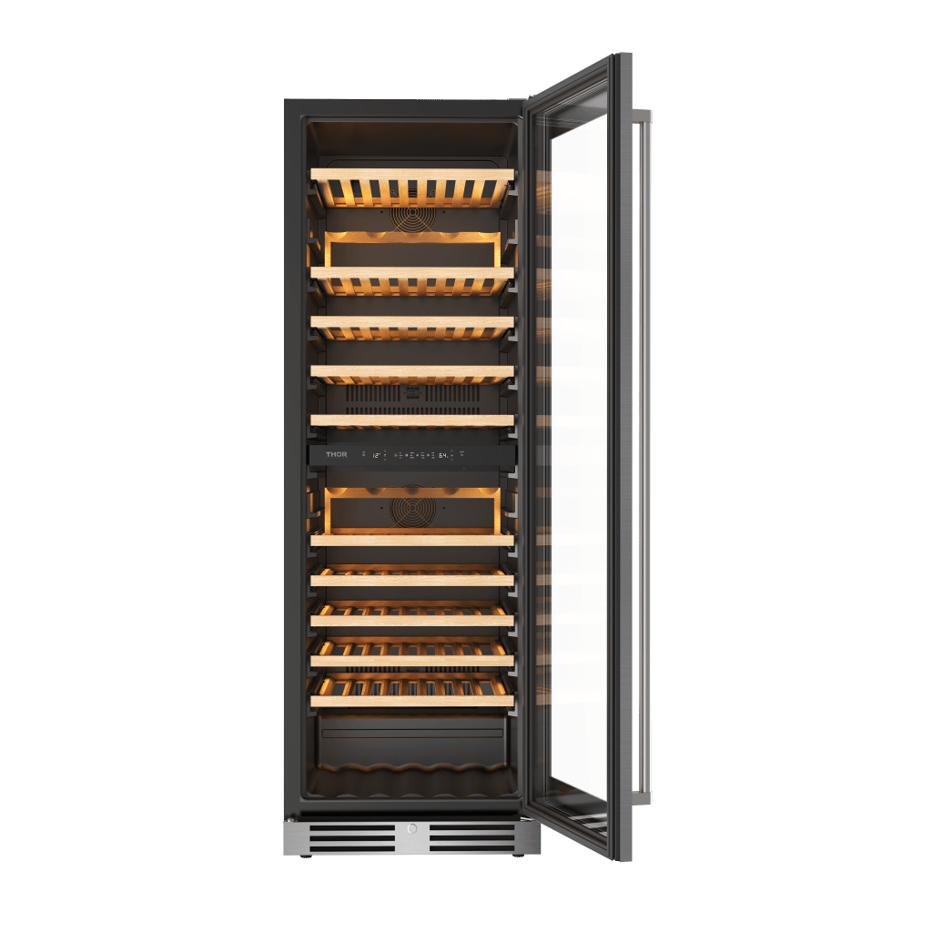 TWC2470D Thor Kitchen 24-inch Freestanding Dual Zone Wine Cellar - Model Twc2470d