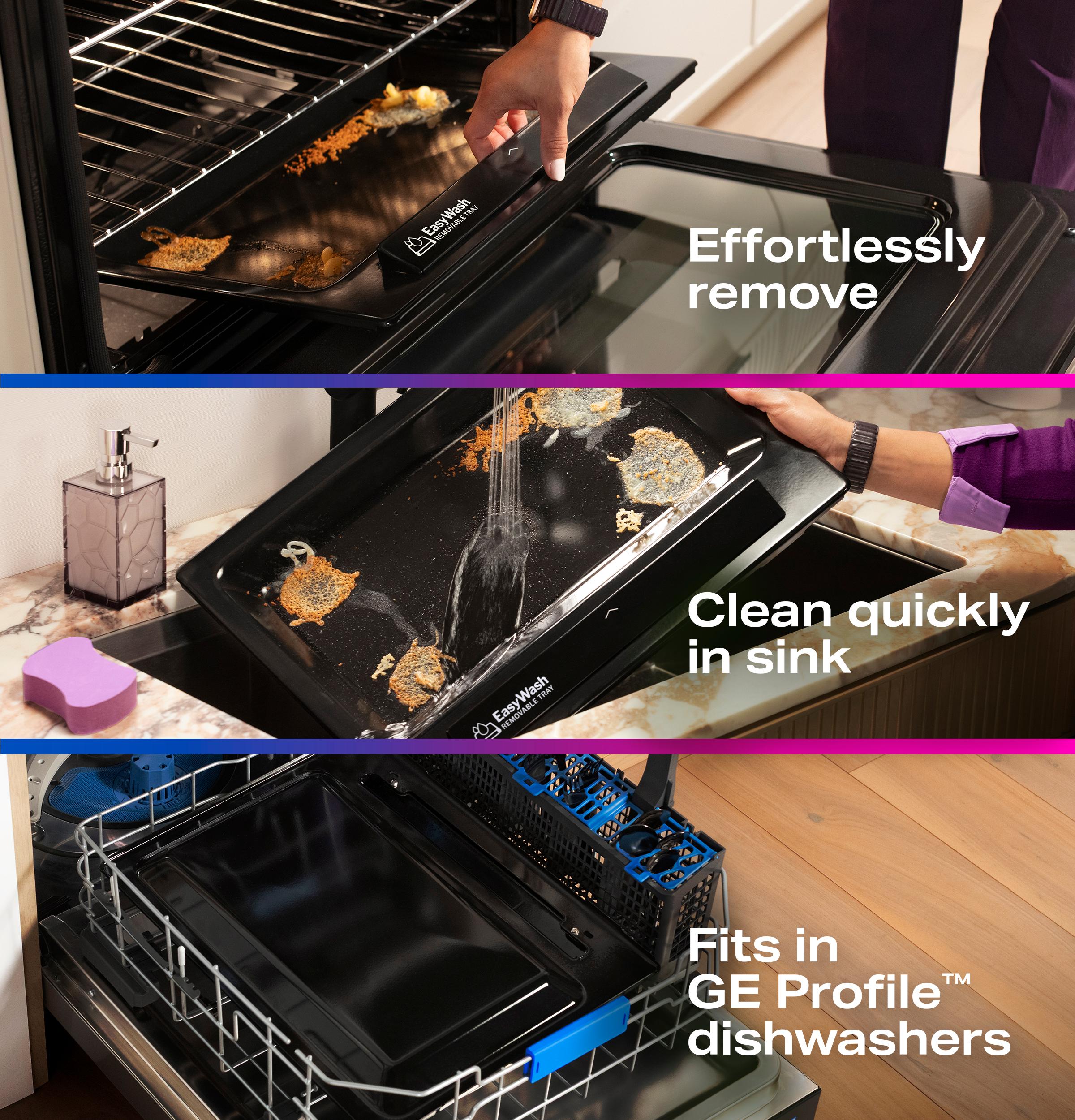 PHS700AYFS GE Profile™ ENERGY STAR® 30" Smart Slide-In Induction and Convection Range with No Preheat Air Fry and EasyWash™ Oven Tray
