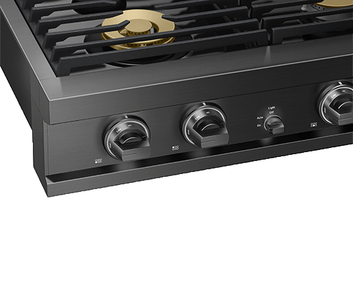 Dacor DTT48T960GM 48" Rangetop, Graphite Stainless, Natural Gas/Liquid Propane