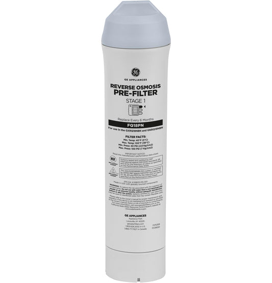 FQ18PN GE REVERSE OSMOSIS PRE & POST REPLACEMENT FILTER SET