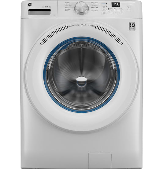 GFW350SSYWW GE® ENERGY STAR® 4.6 cu. ft. Capacity Smart Front Load Washer with UltraFresh Vent System with OdorBlock™