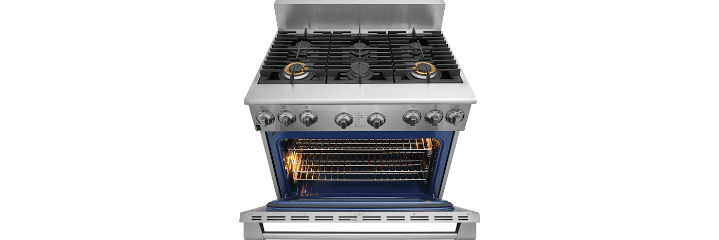 Electrolux Icon E36DF76TPS 36'' Dual-Fuel Freestanding Range