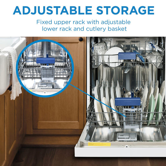 DDW2400EW Danby 24" Wide Built-in Dishwasher in White