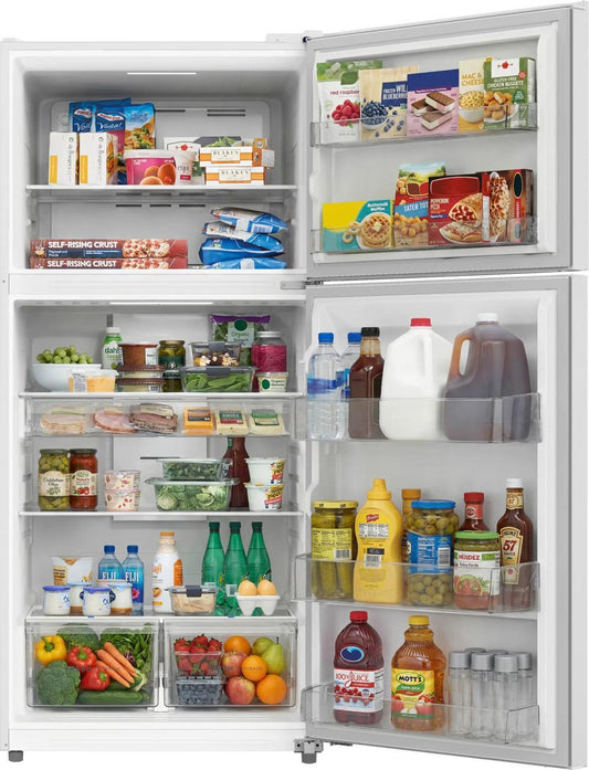 Frigidaire FRTE2246AW 22 Cu. Ft. Garage Ready Top Freezer Refrigerator