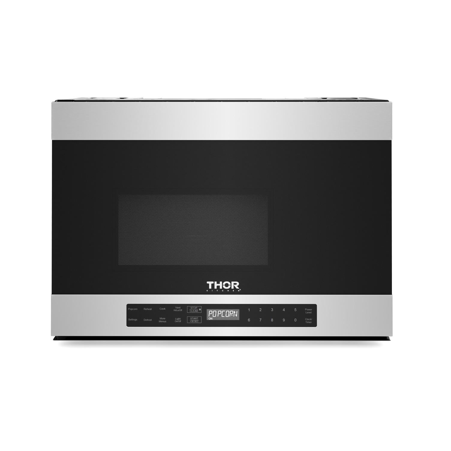 Thor Kitchen 24 Inch Convertible Over the Range Microwave With Ventilation