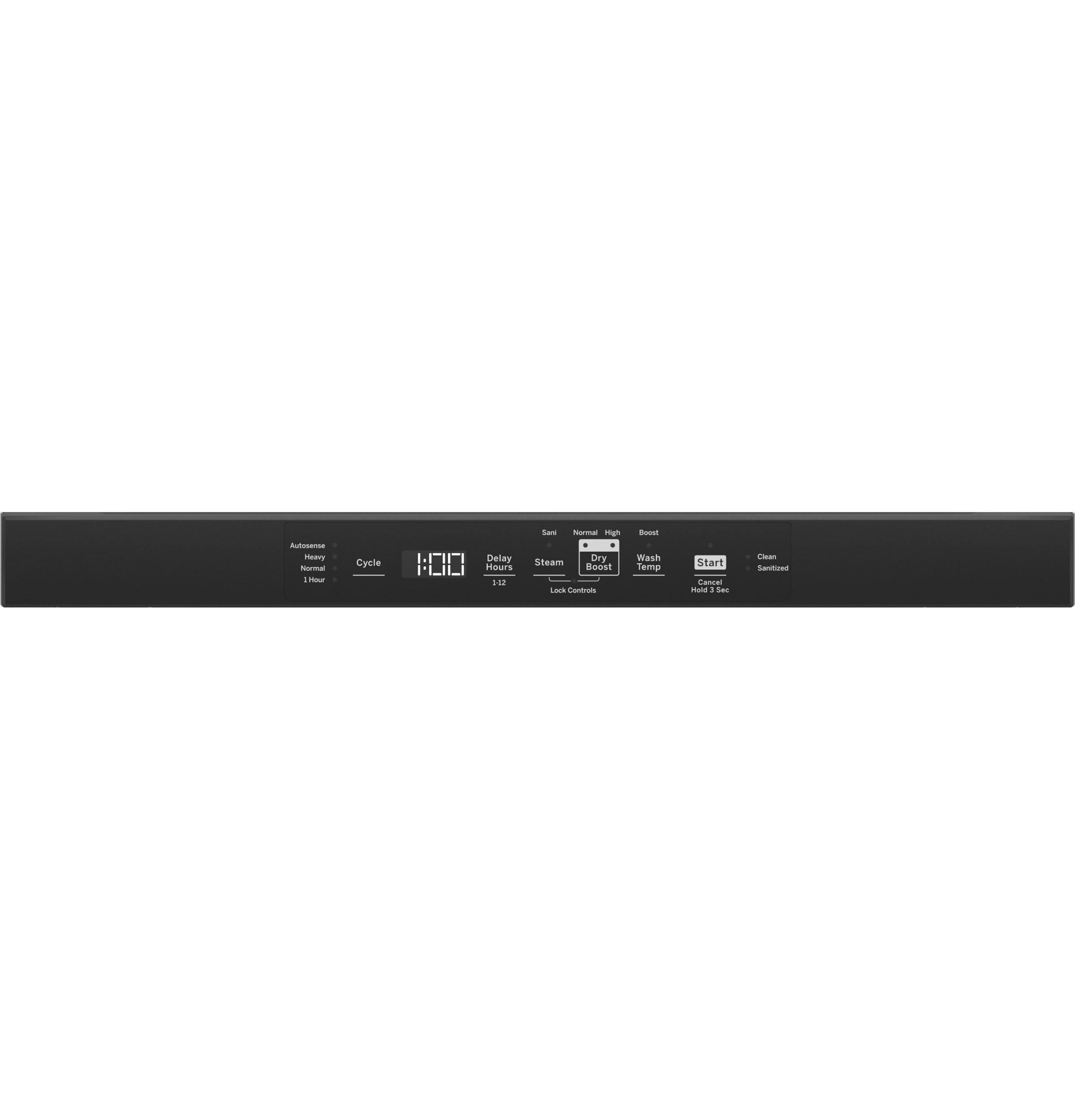 GDT595HYYFS GE® ENERGY STAR® Top Control Hybrid Tub Dishwasher with Third Rack, Bottle Jets, Dry Boost & 50 dBA