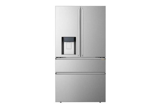 UM22WZH98S LG SIGNATURE 22 cu. ft. Counter-Depth with Zero Clearance™ 4-Door French Door Refrigerator with Thin Door Design