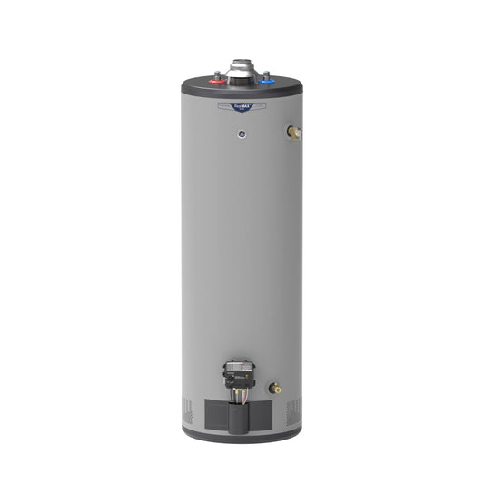 GG40T12BXR GE RealMAX Platinum 40-Gallon Tall Natural Gas Atmospheric Water Heater