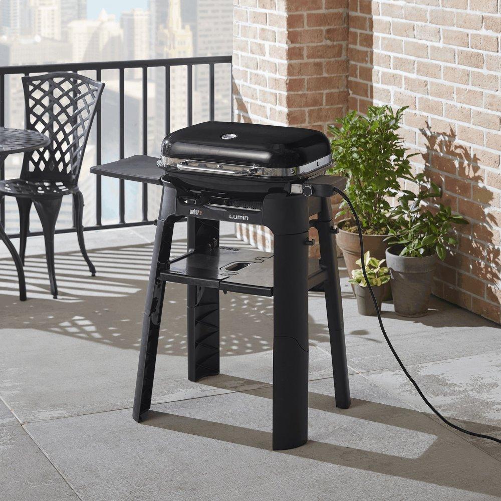 Weber 6619 Stand with Side Table - Lumin Electric Grill
