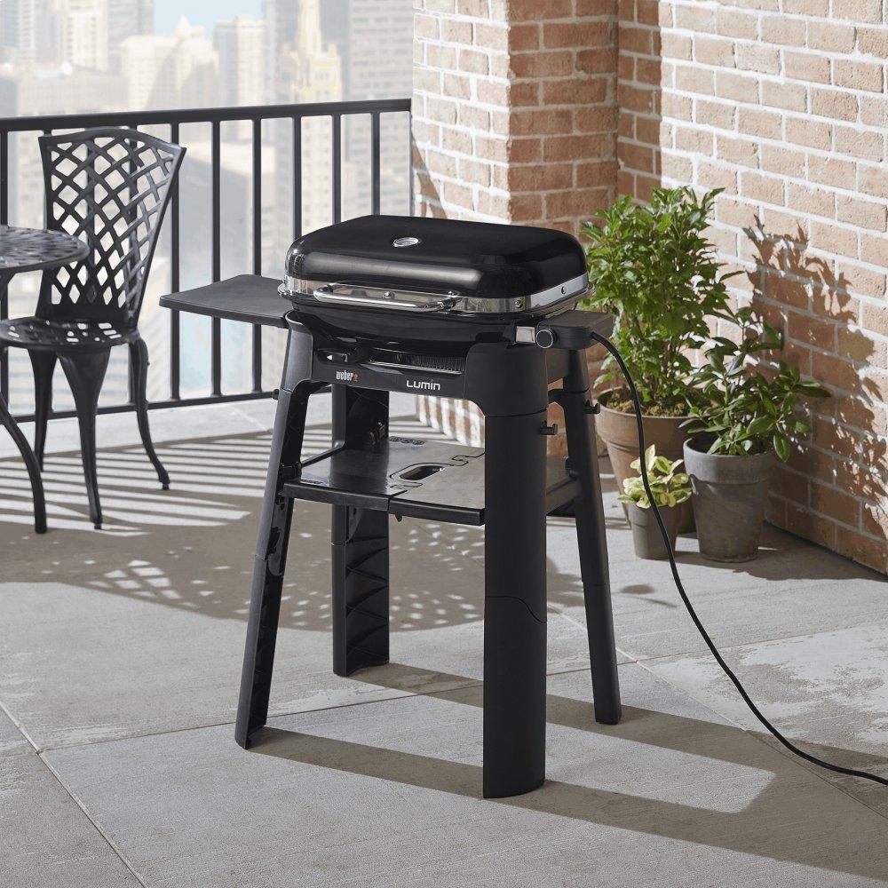 Weber Stand with Side Table - Lumin Electric Grill