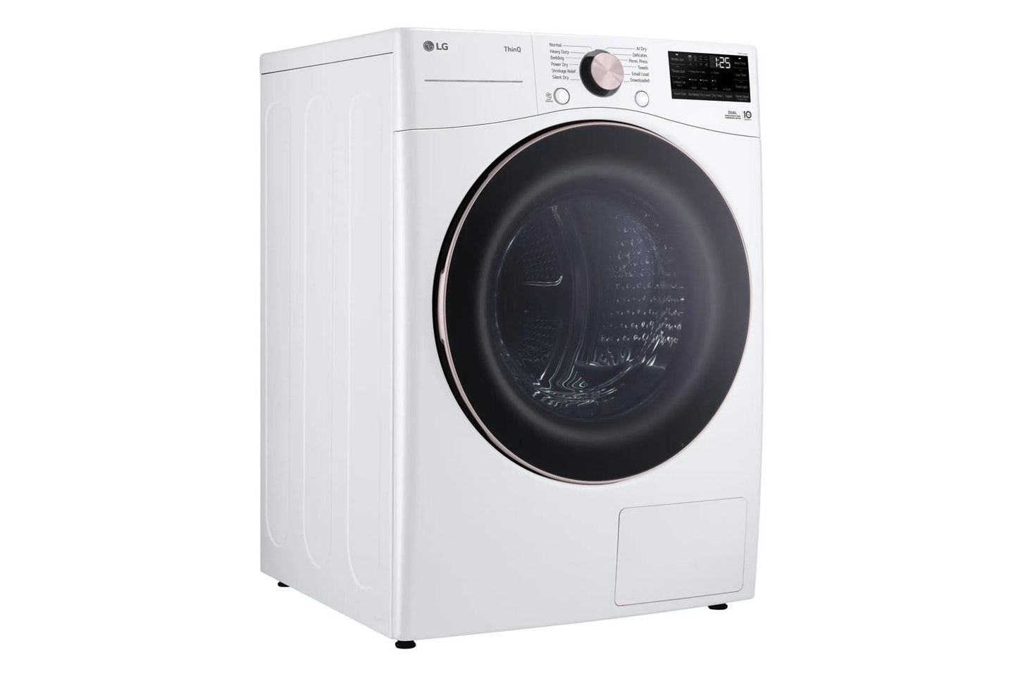 Lg DLHC4002W 7.8 cu. ft. Mega Capacity Smart Front Load Dryer with Dual Inverter HeatPump™ Technology and Inverter Direct Drive Motor System