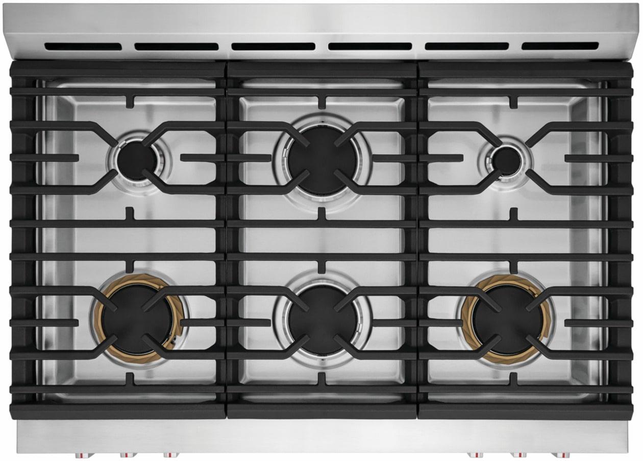 Frigidaire GCFD3661AF 36" Dual-Fuel Range with Air Fry