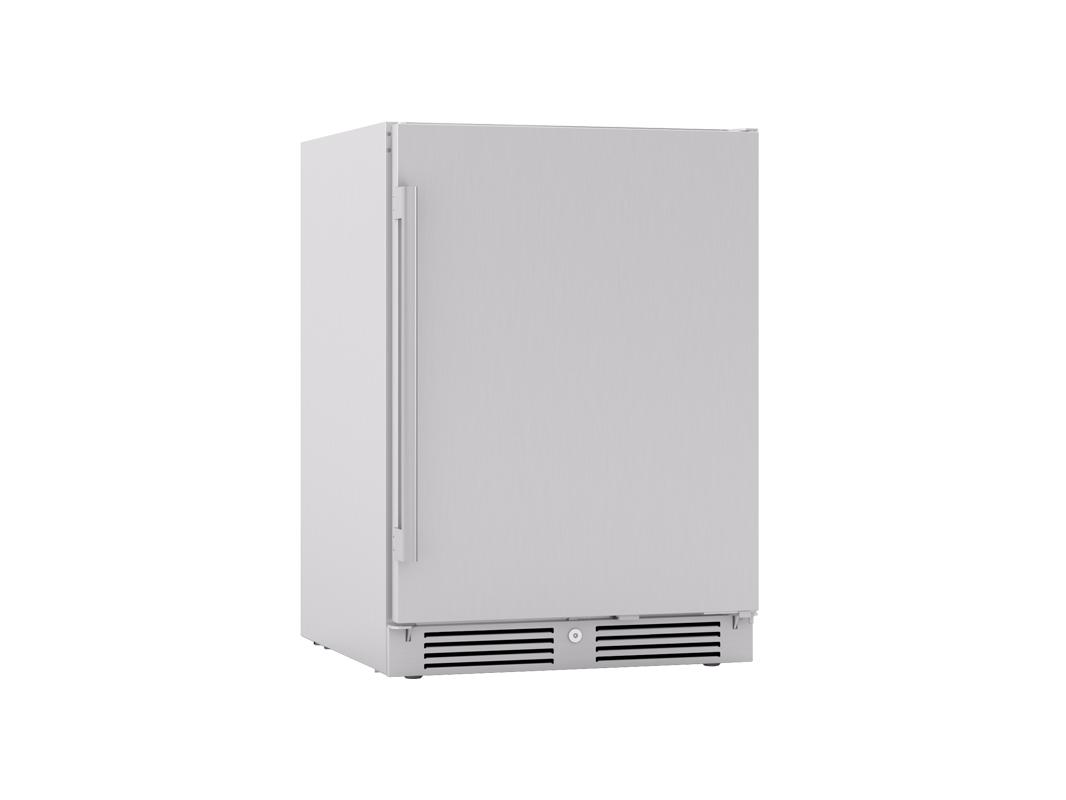 PRR24C01ASOD Presrv Refrigerator, 24in Compact, Outdoor SS, Reversible, Lock, 1 Zone