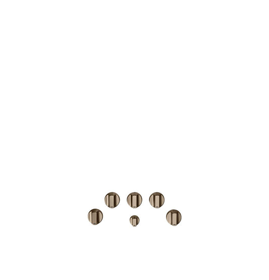 Cafe CXCG1K0PMBZ CAF(EBACK)™ 5 Gas Cooktop Knobs - Brushed Bronze
