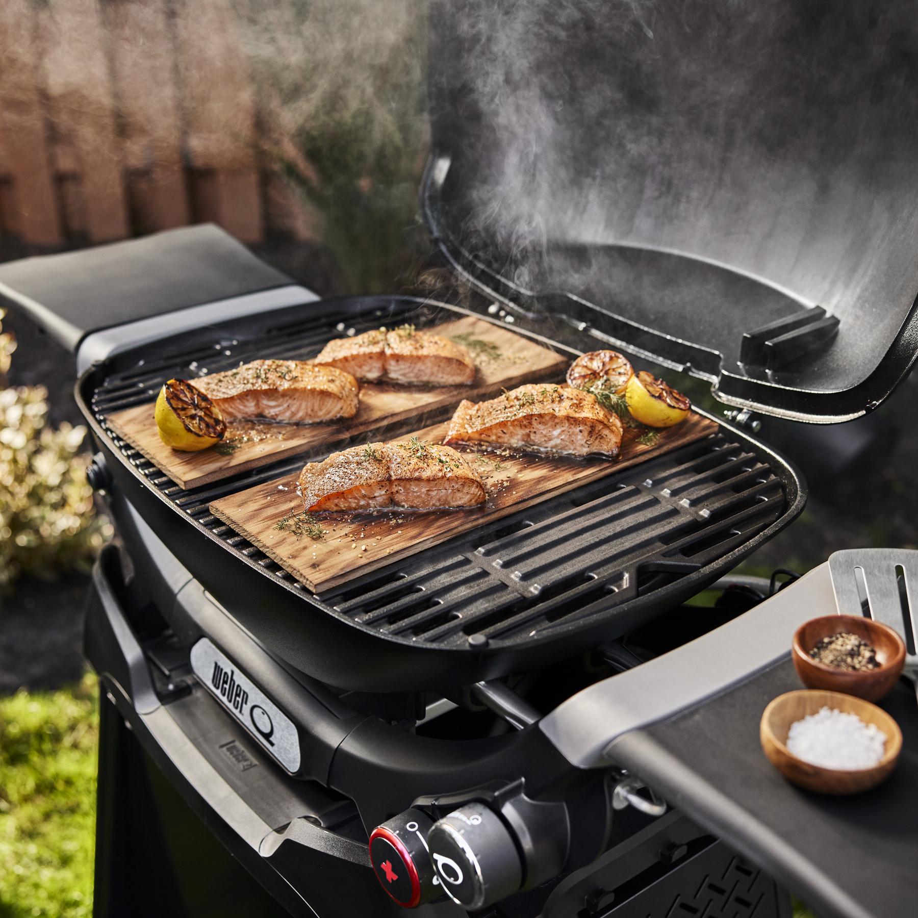 Weber 1500393 Q 2800N+ Gas Grill with Stand (Liquid Propane) - Charcoal Grey