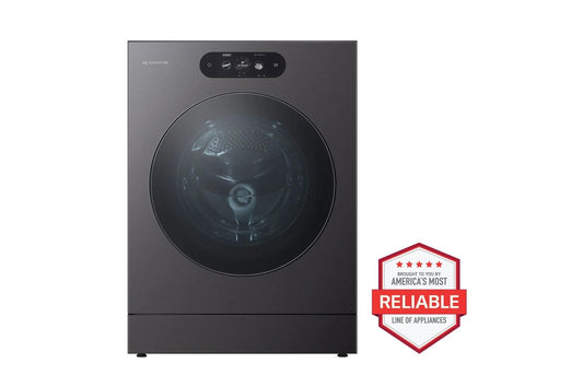 WM9901HBA LG SIGNATURE 5.8 cu. ft. Mega Capacity Smart Front Load Washer with Built-In Intelligence, TurboWash® 360(degree), ezDispense® and Touch LCD Control