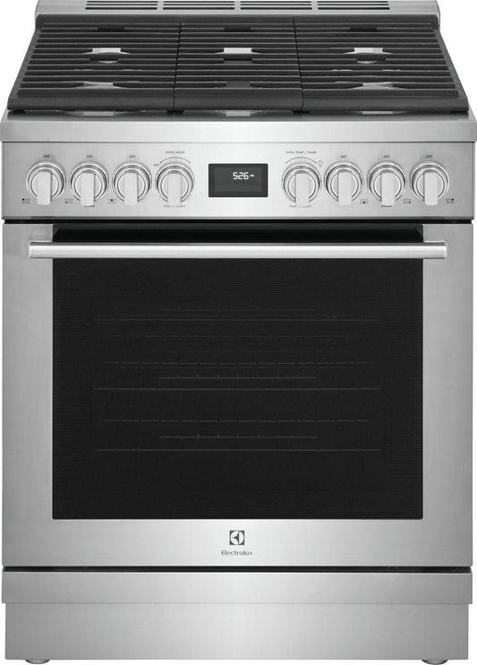 Electrolux ECFD3068AS 30" Dual-Fuel Freestanding Range