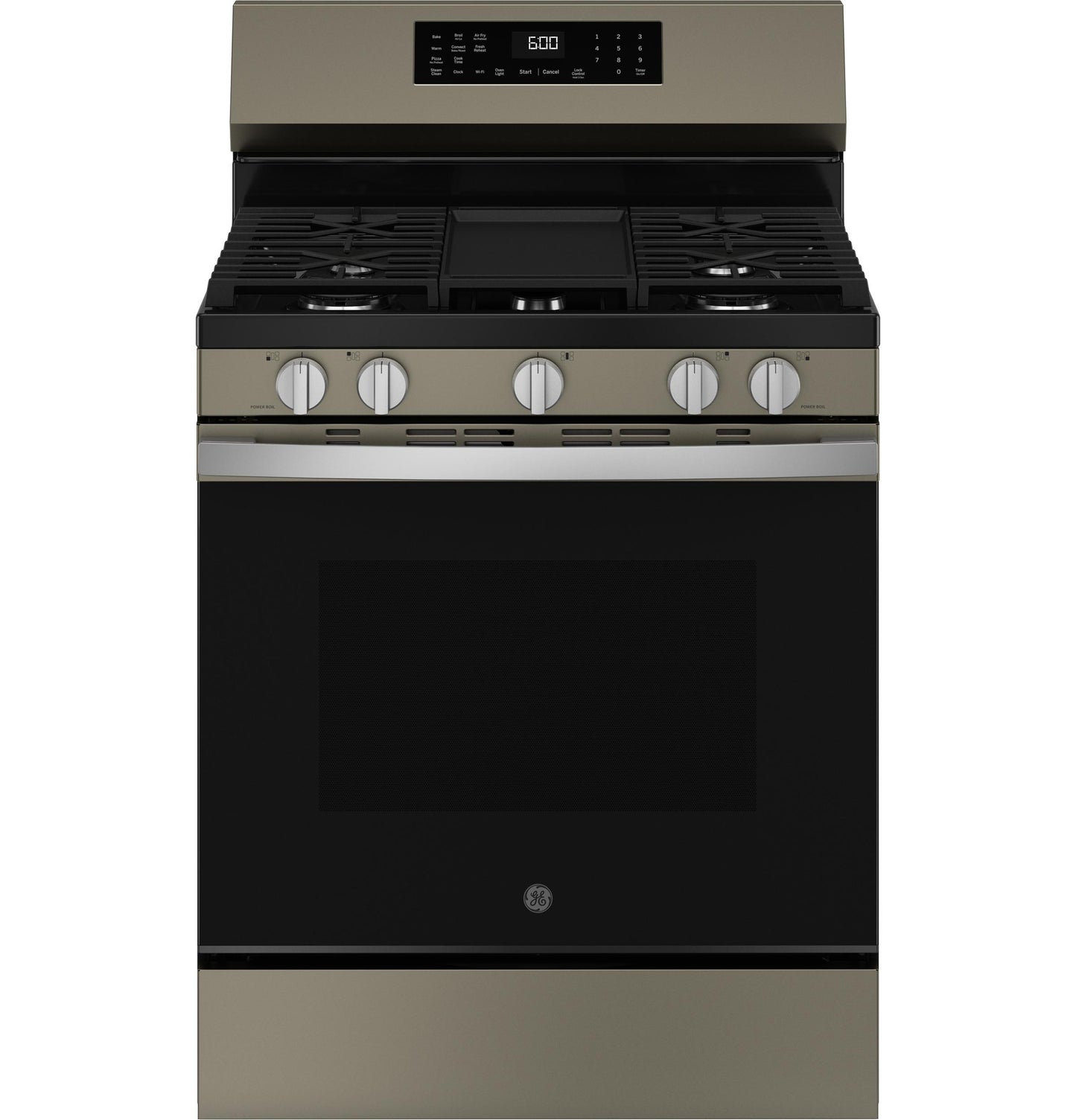 GGF600AVES GE® 30" Free-Standing Gas Convection Range with No Preheat Air Fry and EasyWash™ Oven Tray