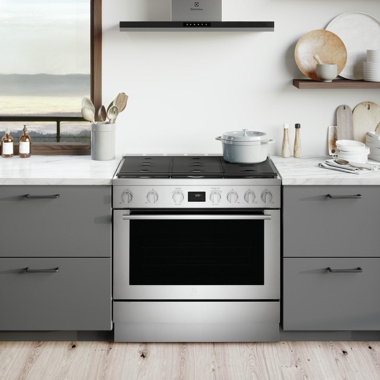 Electrolux ECFD3668AS 36" Dual-Fuel Freestanding Range