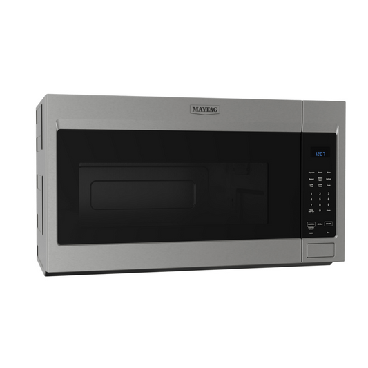 Maytag MMMS4230PZ Over-The-Range Microwave with Non-Stick Interior Coating - 1.7 Cu. Ft.