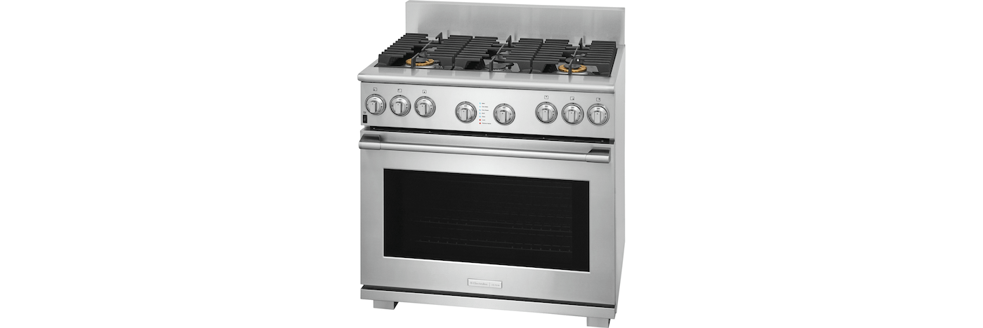 Electrolux Icon E36DF76TPS 36'' Dual-Fuel Freestanding Range