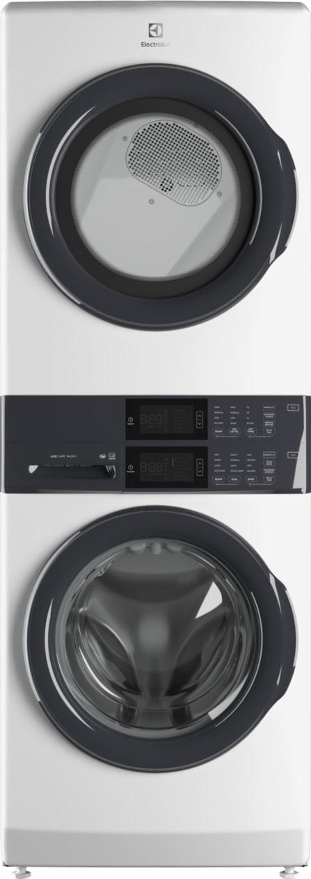 Electrolux ELTE7300AW Laundry Tower Single Unit Front Load 4.4 Cu. Ft. Washer & 8 Cu. Ft. Electric Dryer