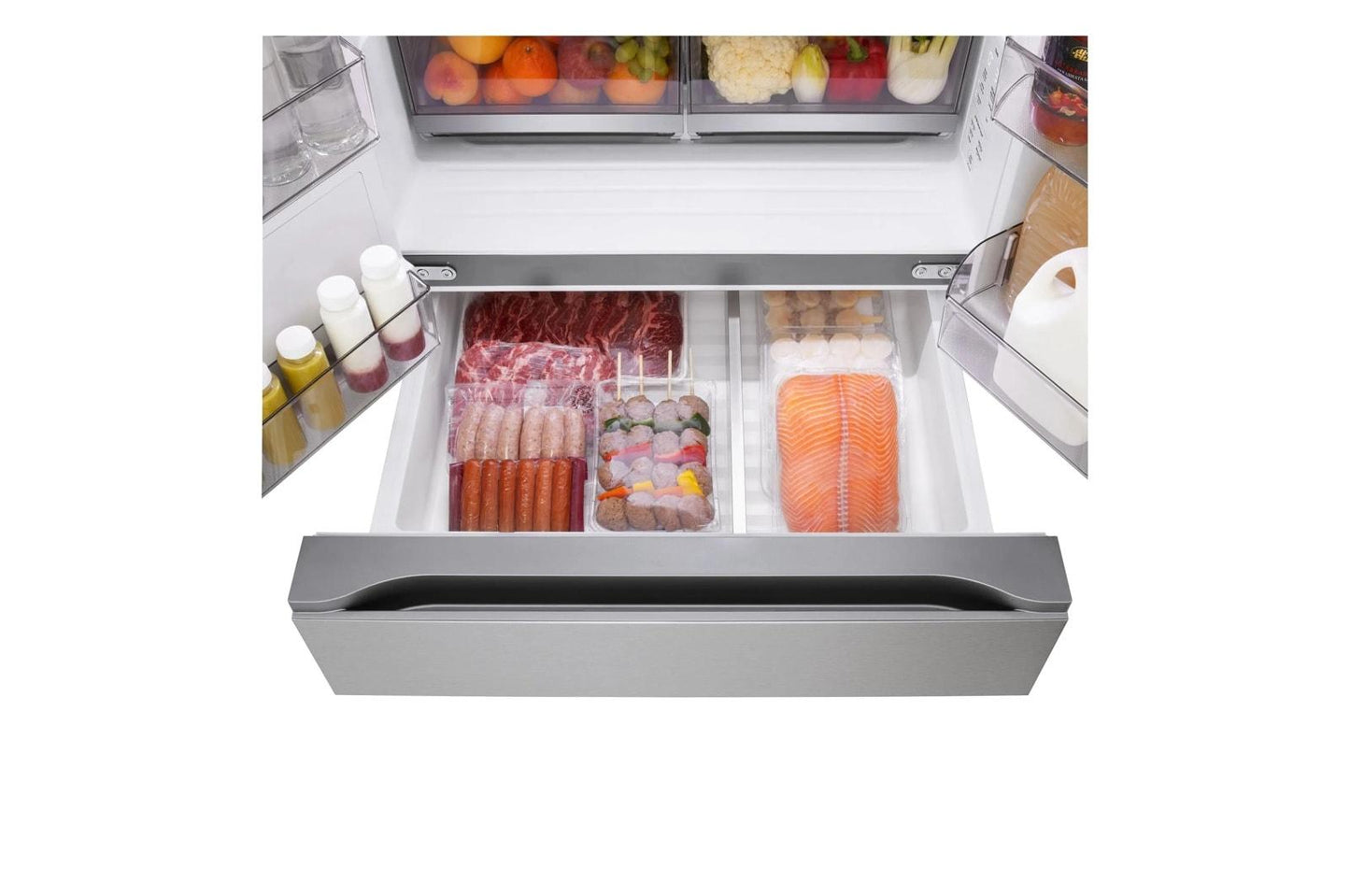 Lg LF29S9730S 29 cu. ft. Standard-Depth MAX™ 4-Door French Door Refrigerator with Mini Craft Ice™ and Full-Convert Drawer™