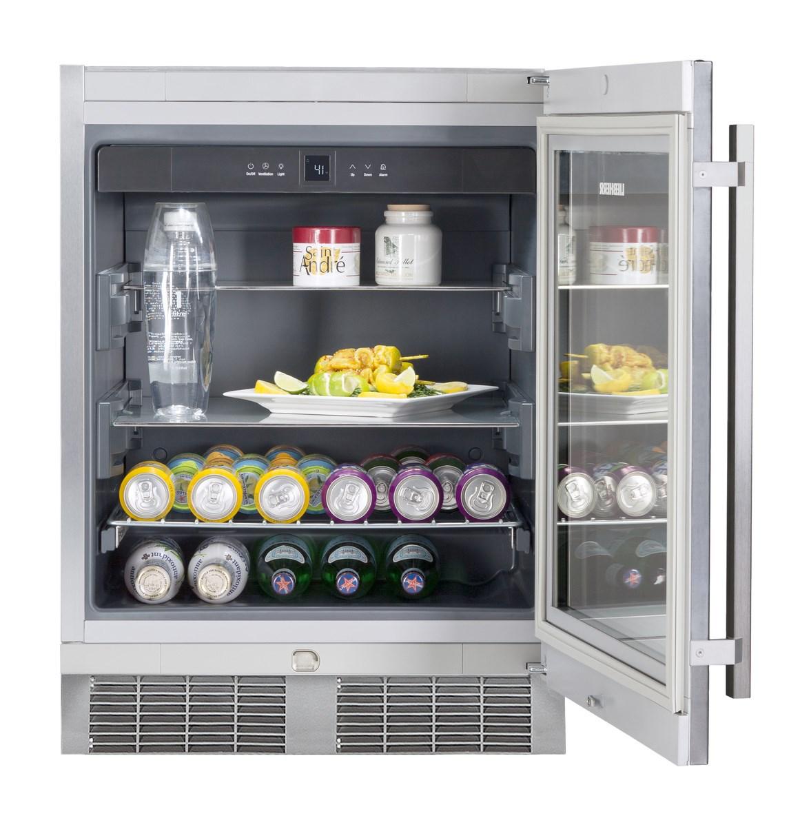 Liebherr RU510 Undercounter Beverage Center 24", Lock, Reversible Door