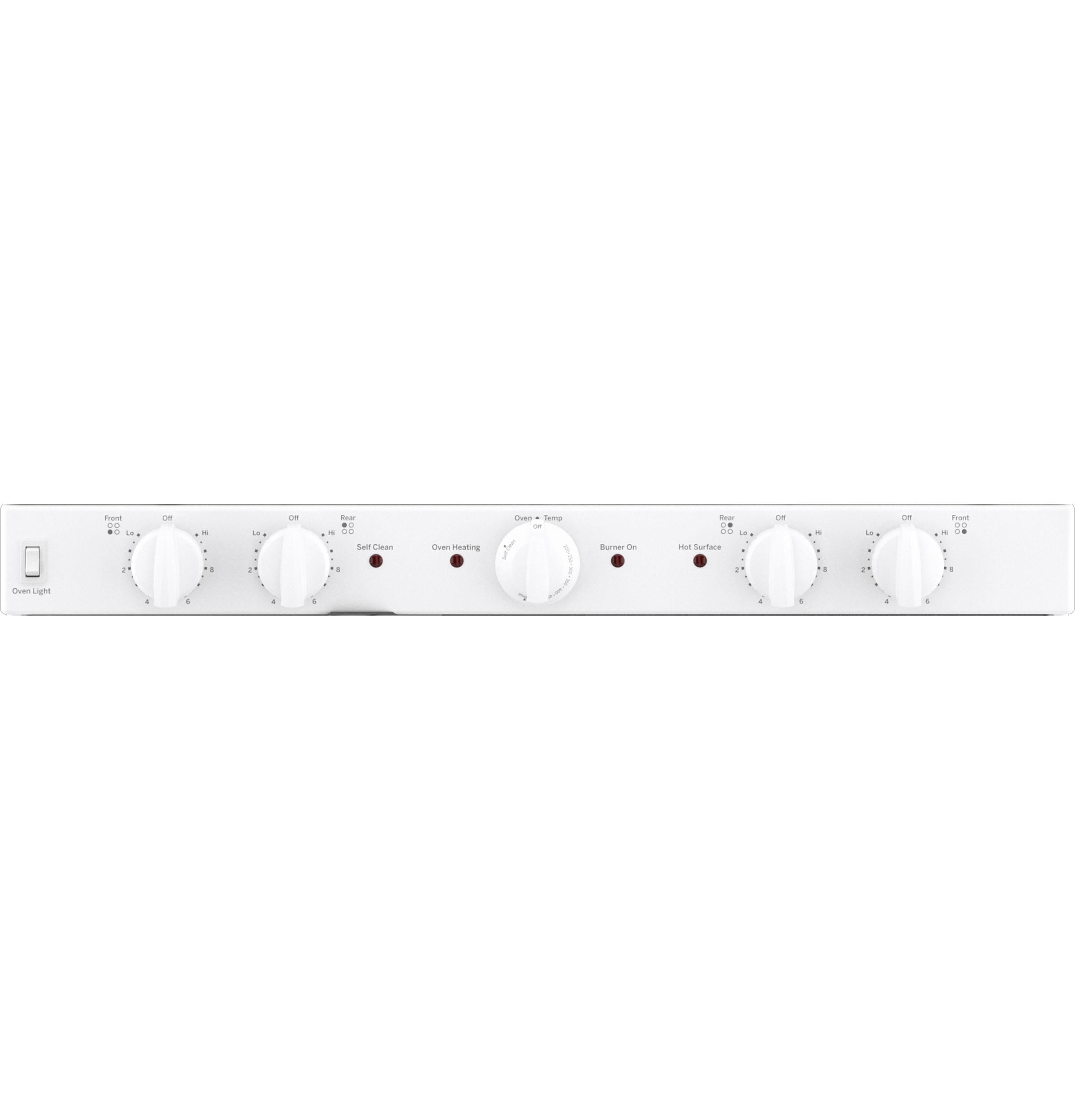 JB480DYWW GE® ENERGY STAR® 30" Free-Standing Electric Radiant Smooth Cooktop Range