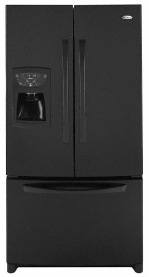25 cu. ft. French Door Refrigerator(Black)